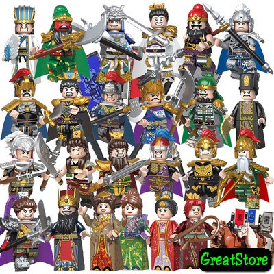 XẾP HÌNH TAM QUỐC TRIỆU VÂN, QUAN VŨ, TRƯƠNG PHI, HOÀNG TRUNG, LỮ BỐ, MÃ SIÊU...