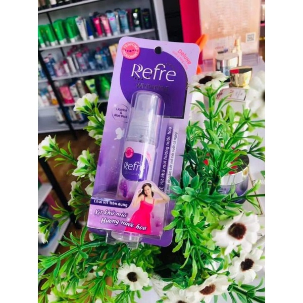 Xịt khử mùi refre hương nước hoa 6ml - MẪU THỬ