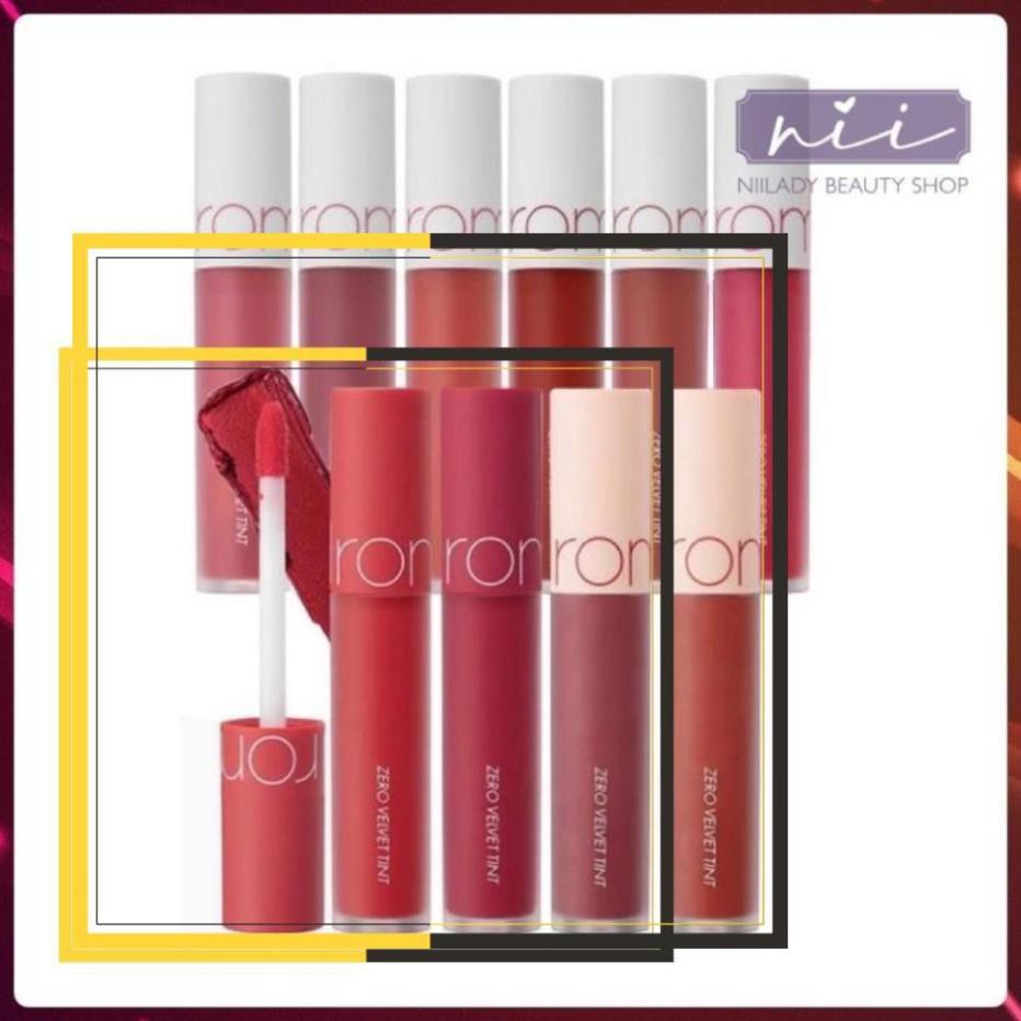 [Màu mới #18~21] Son Romand Zero Velvet Tint