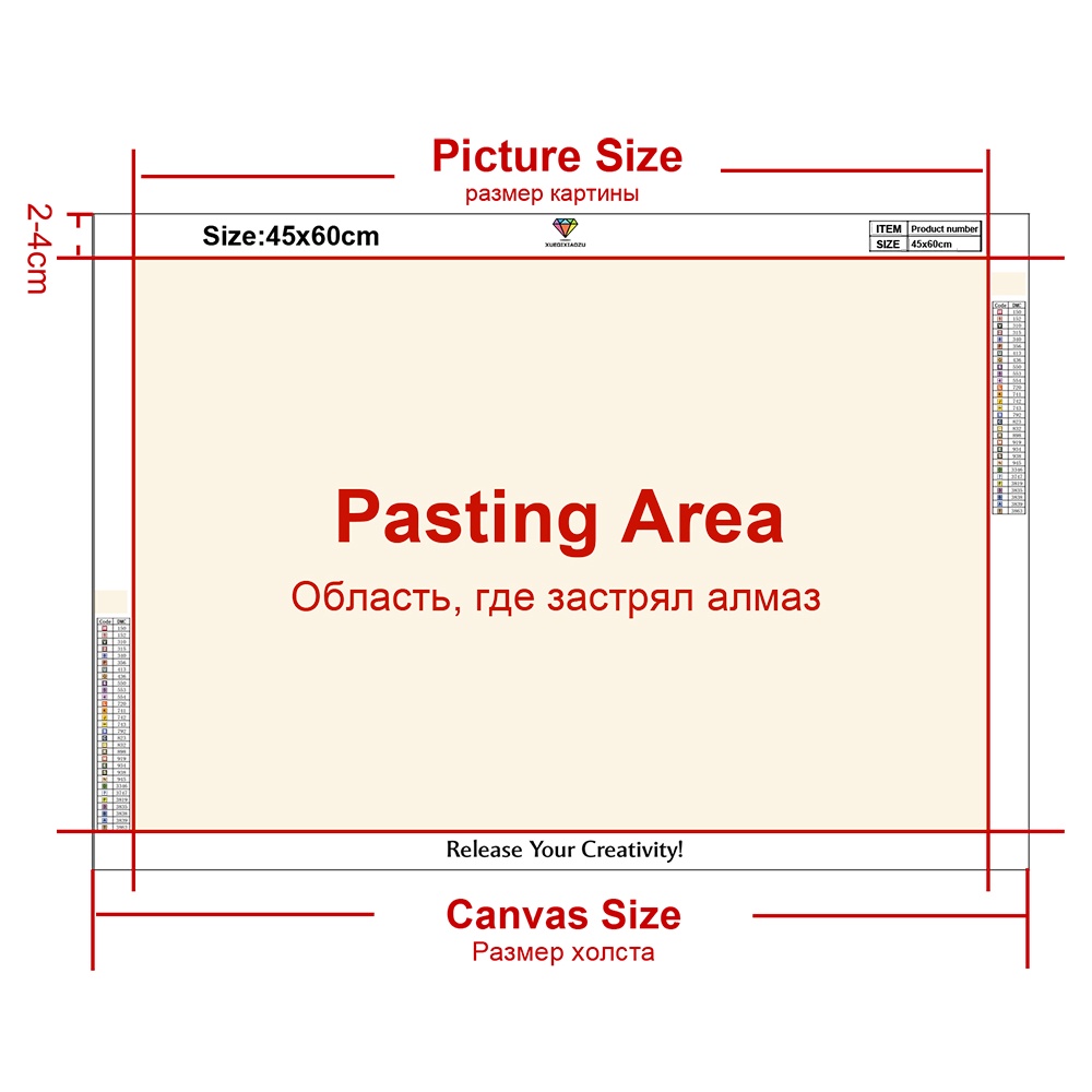 Bộ Tranh Đính Đá 5D Tự Làm Họa Tiết Tháp Eiffel 30×40CM Trang Trí Nhà Cửa