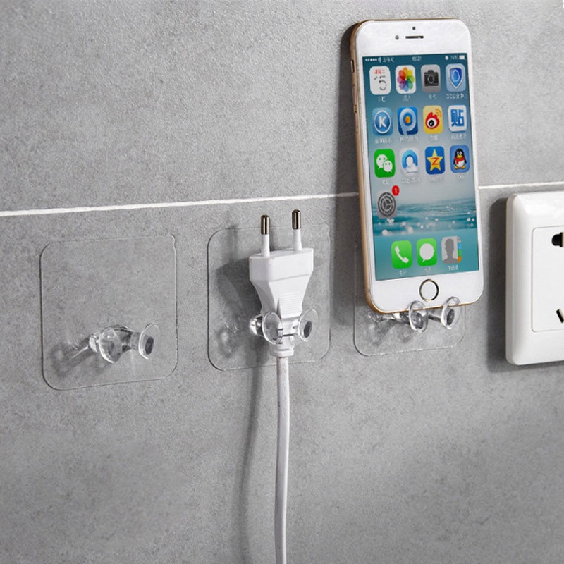 Combo 5 móc treo phích cắm dán tường đa năng