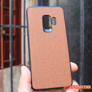 Ốp lưng Samsung S9 vân vải Jean (Full màu)