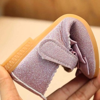 Giày nơ lấp lánh cho bé gái size 21-30
