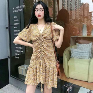 ĐẦM RÚT DÂY HOA VÀNG