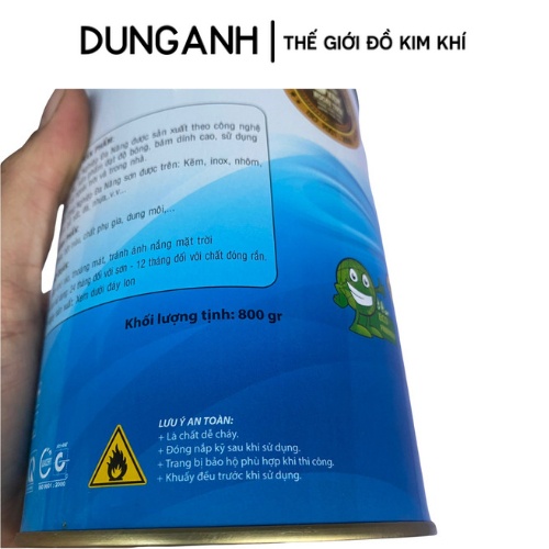 Sơn sắt mạ kẽm 2 thành phần Kim Khí Dung Anh, Sơn số 1 Việt Nam sơn công nghiệp đa năng hai thành phần