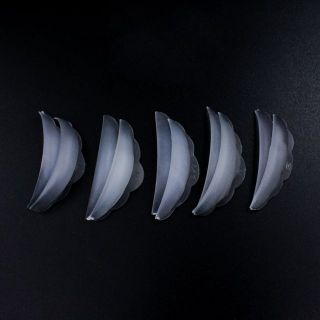 Trục silicon uốn mi set 5size hình mây