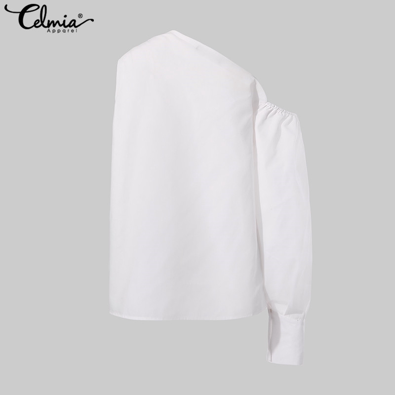 Áo Kiểu CELMIA Trễ Vai Thiết Kế Không Đối Xứng Thời Trang Cho Bạn Gái | BigBuy360 - bigbuy360.vn