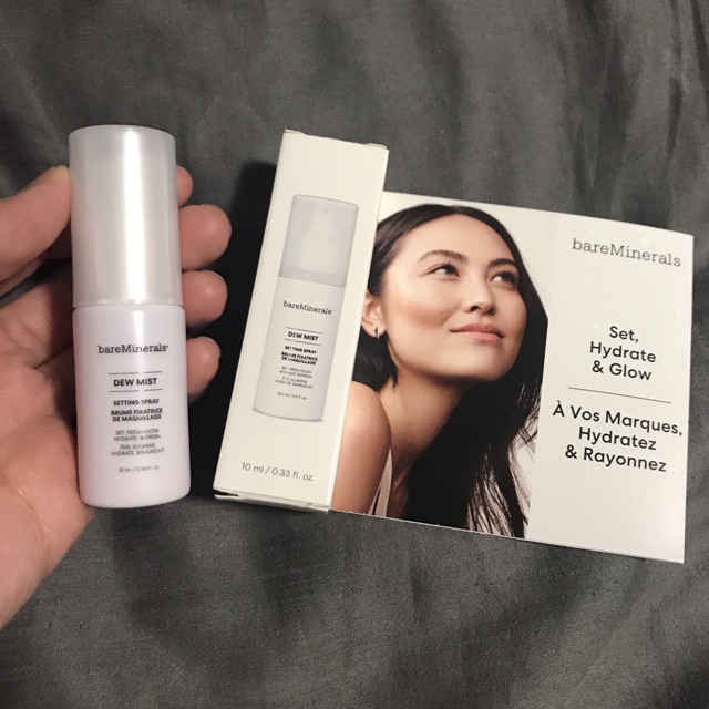 🌟 Xịt giữ makeup bareMinerals Dew Mist Setting Spray 10ml | BigBuy360 - bigbuy360.vn