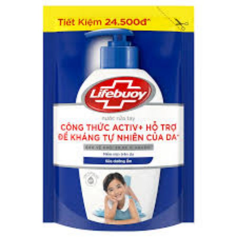 Nước rửa tay Lifebuoy Bảo vệ vượt trội Túi 400g