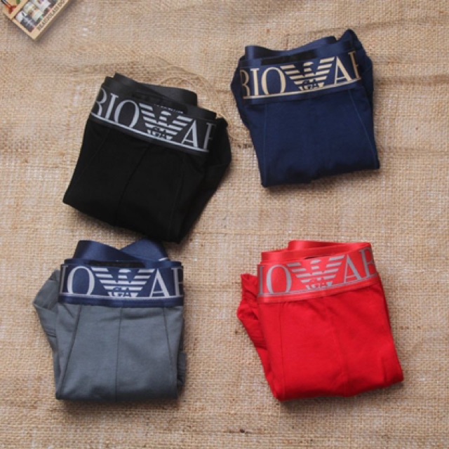 [ Hãng Xuất ] Quần lót cao cấp Boxer Armani Cottoton nam tính | BigBuy360 - bigbuy360.vn