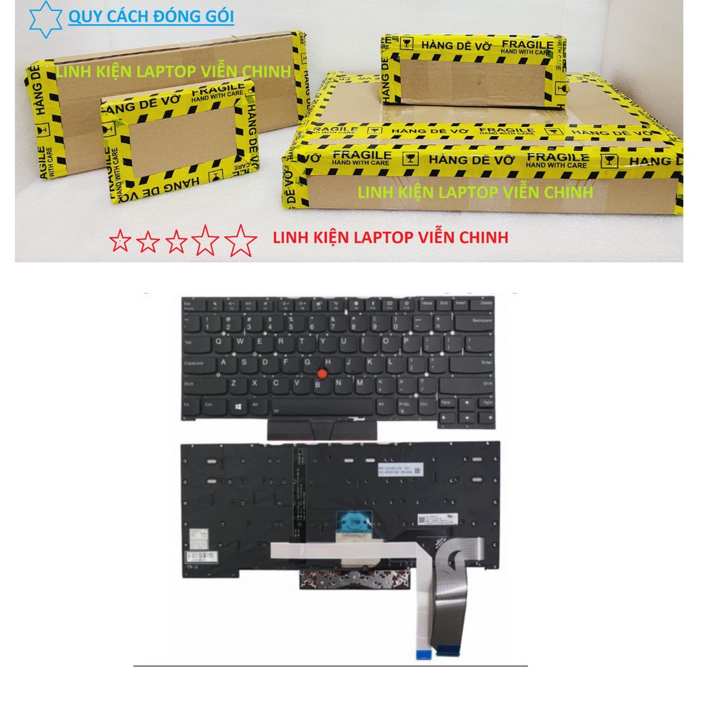 Bàn phím laptop Lenovo Thinkpad T490S T495S,Thinkpad T14S Gen 1