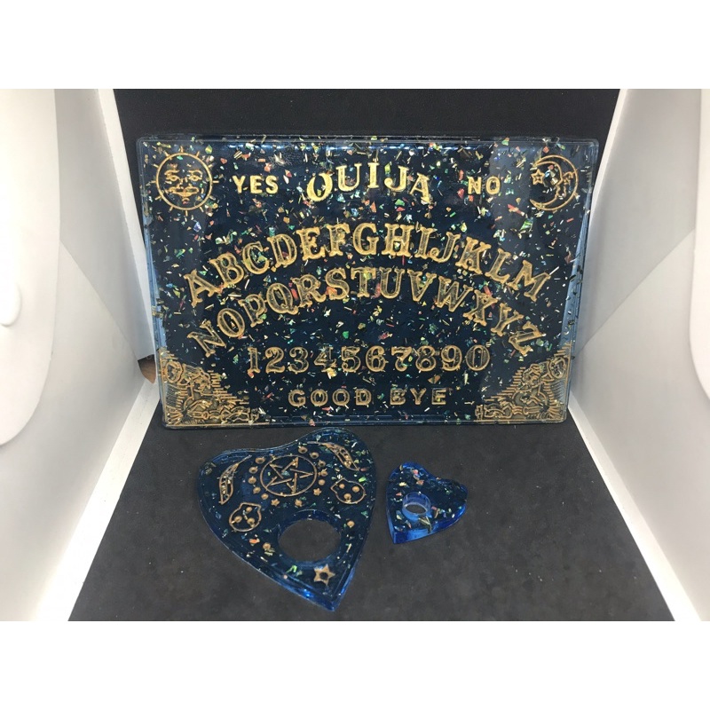 Bảng cầu cơ Bảng Ouija kèm phụ kiện nhũ kim