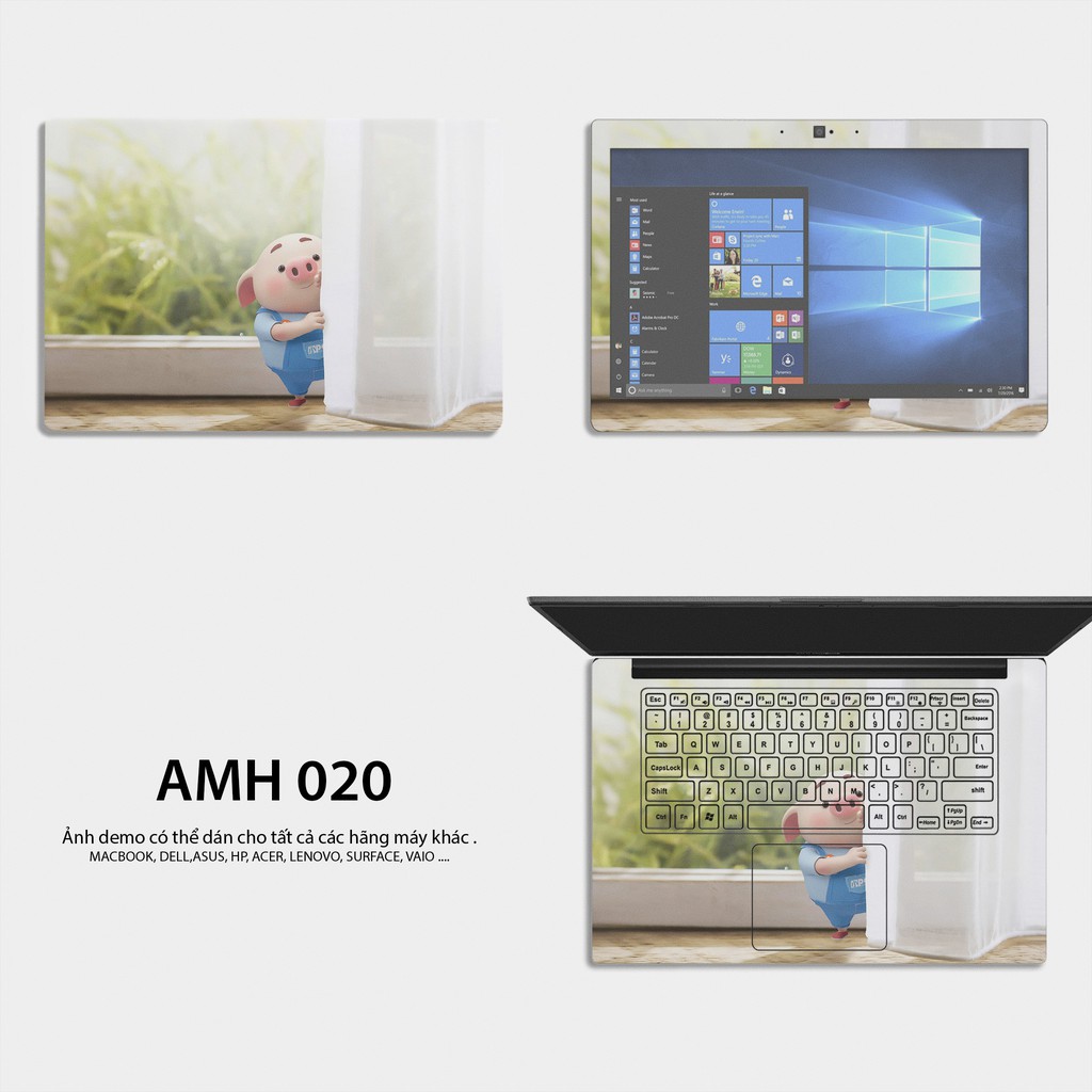 Miếng Dán Skin Laptop / Có mẫu decal dán cho tất cả các hãng máy tính