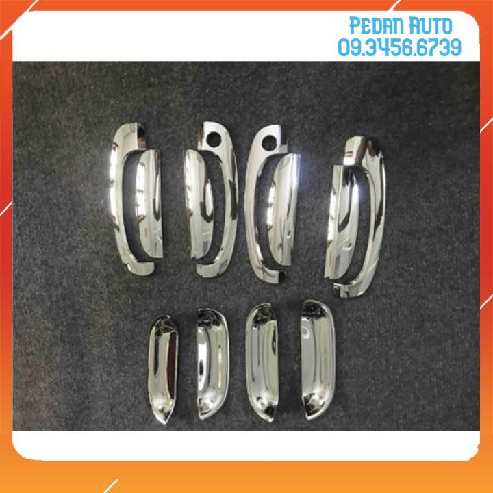 Bộ ốp tay và hõm cửa xe Hyundai Getz mạ crom
