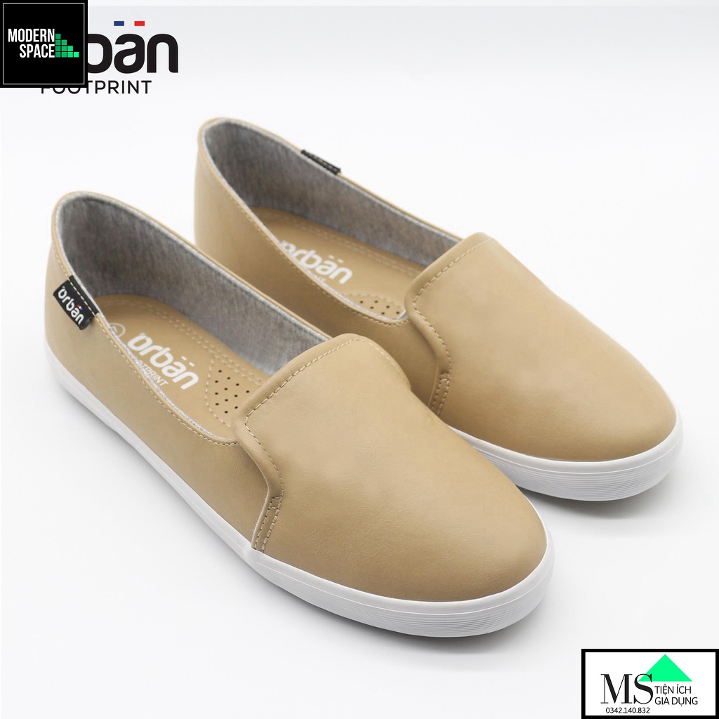 (GIÀY NỮ UDA) Giày da nữ Slip-on cao cấp Urban UL1930 [CHÍNH HÃNG]