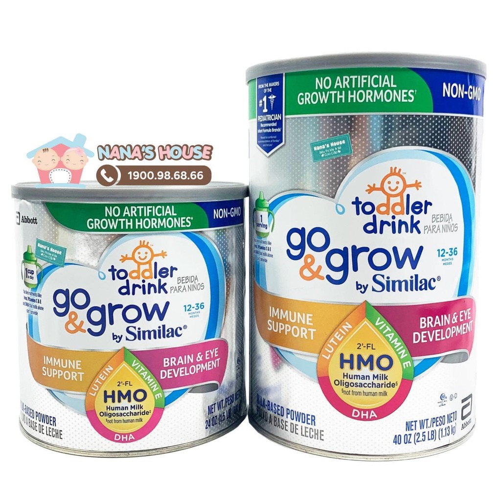 Sữa Similac Go&Grow HMO NON GMO - Similac Go&Grow cho bé từ 12 - 36m+