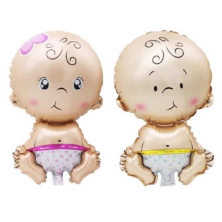 (Sỉ inbox)Bóng trang trí hình em bé nhiều size