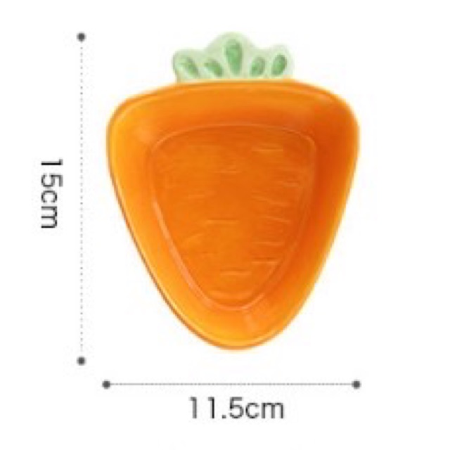BÁT SỨ ĂN DẶM ( Hình Thỏ , Cà Rốt )