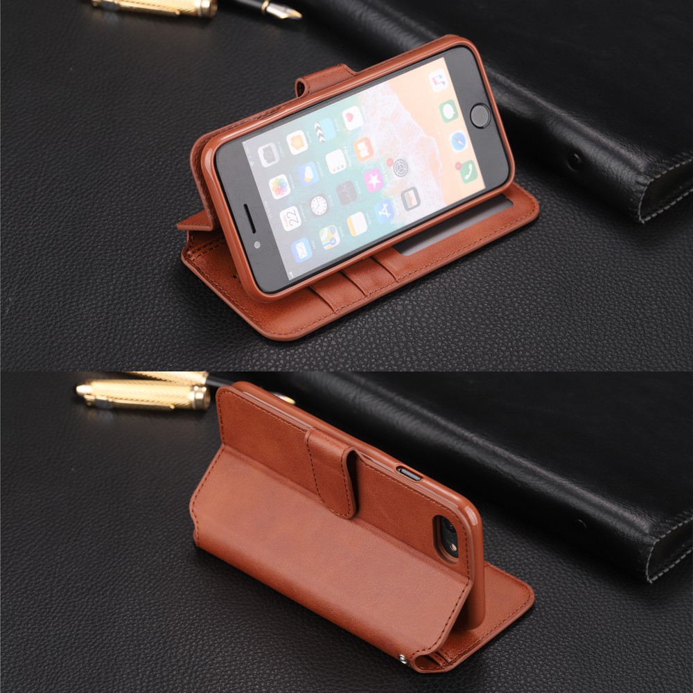 Bao da điện thoại có ngăn đựng thẻ cho iPhone 6 6S+ 7 8 Plus iPhoneX XS Max iP XR 7+ Plus 8 Plus SE 3 2022 SE2 2020