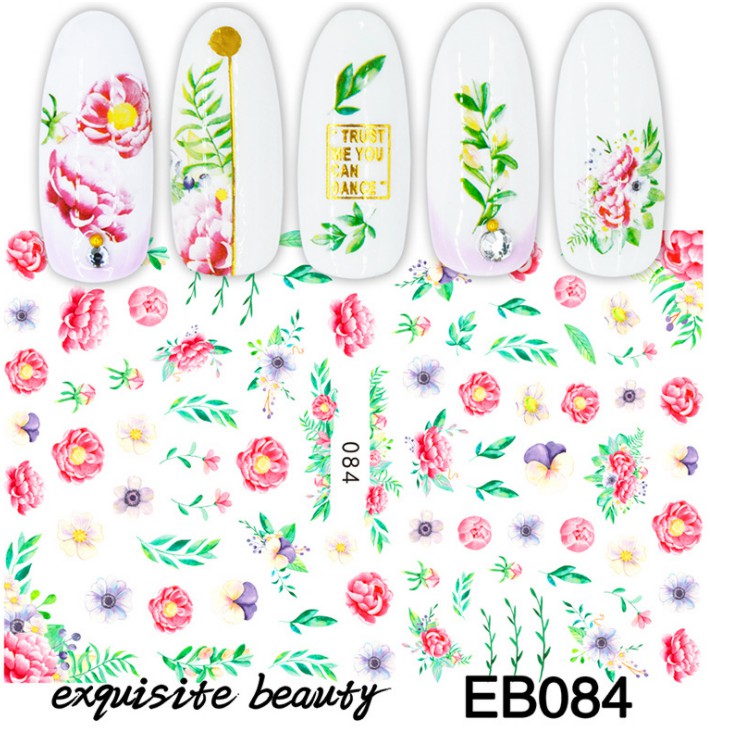 Sticker nail  sticker dán móng tay nail