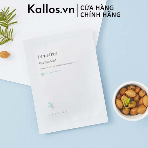 [TEM CHÍNH HÃNG] Mặt Nạ Innisfree Bija Cica Mask