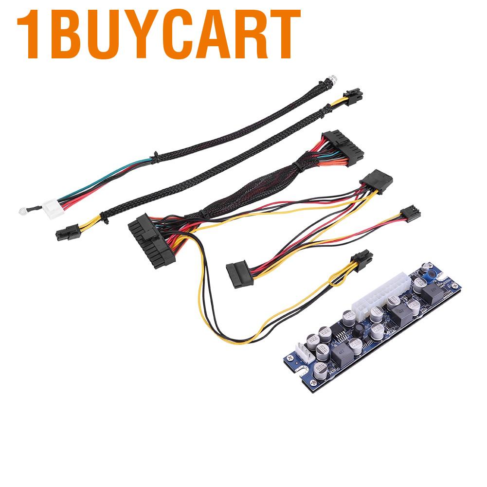 1buycart 19V Power Supply Module for PC  4 Pin For Computer DC 24pin ATX To 12V AUX DC-ATX Mini ITX Motherboards