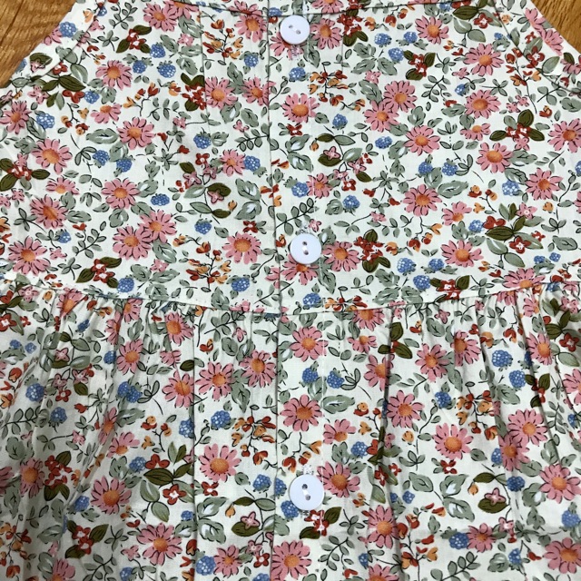Váy Thô Hoa Nhí Phong Cách Hàn Quốc❤️ Chất thô mềm mịn, mát, thấm hút mồ hôi