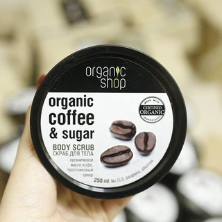 Tẩy Da Chết Toàn Thân Organic Coffee & Sugar Body Scrub