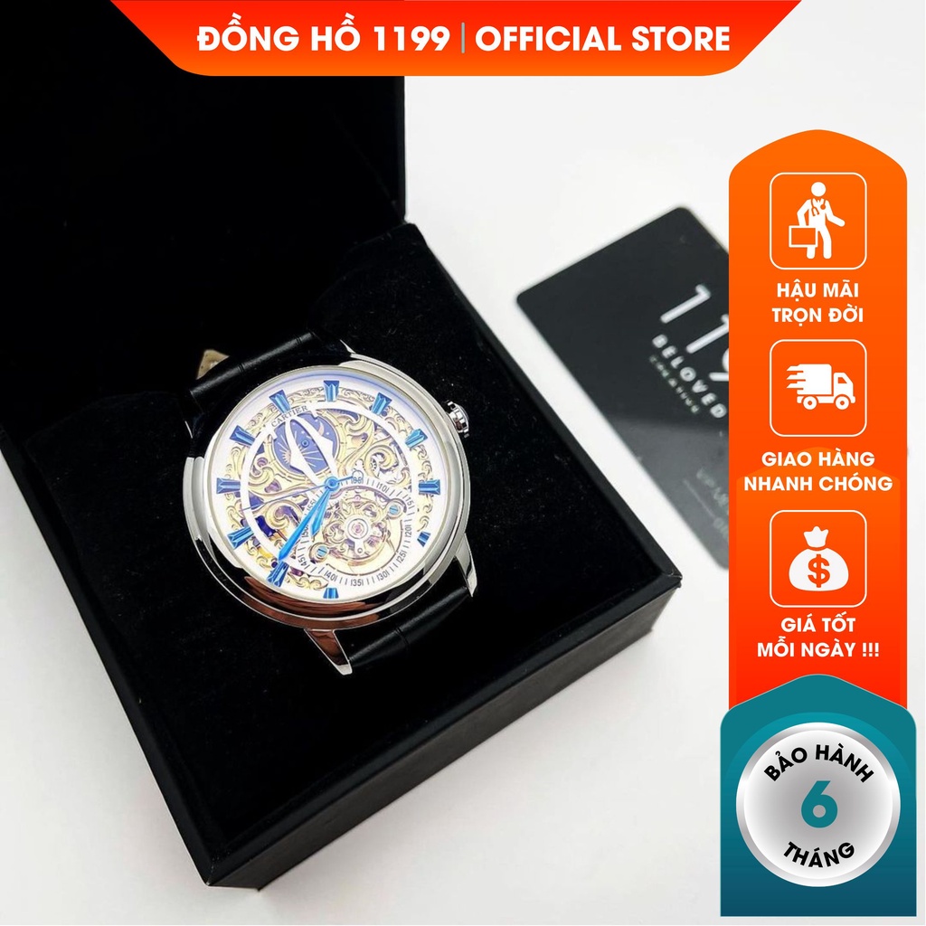 [QUÀ TẶNG] Đồng hồ cơ - Đồng Hồ Nam Bản Cao Cấp Chống Nước Chống Xước Độ Bền Từ 4-5 Năm D47- 1199 Watches | BigBuy360 - bigbuy360.vn