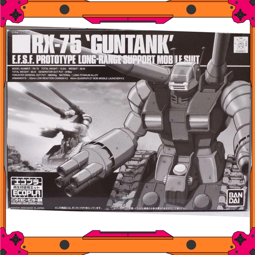 Mô Hình Gundam HG UC ECOPLA RX-75 Guntank