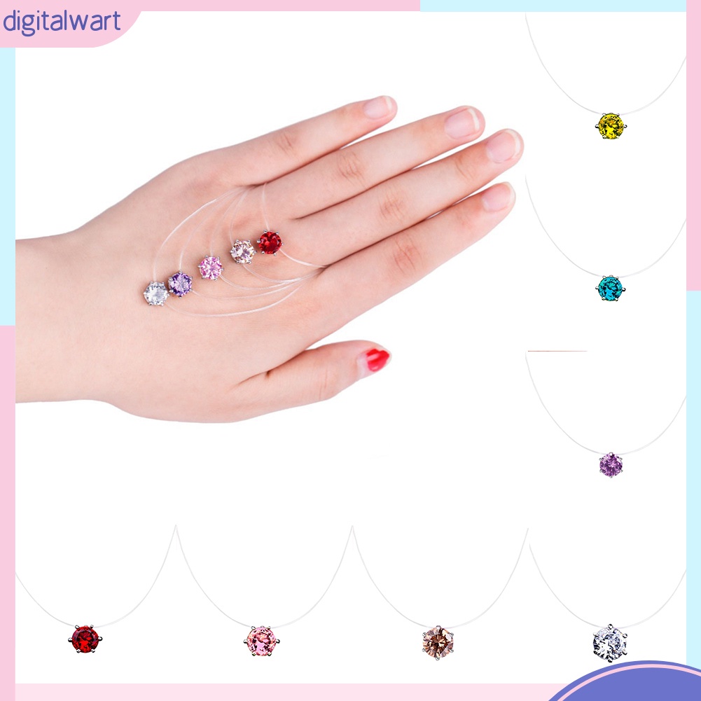 Vòng cổ Mặt Tròn Đính Đá Thời Trang Cho Nữ