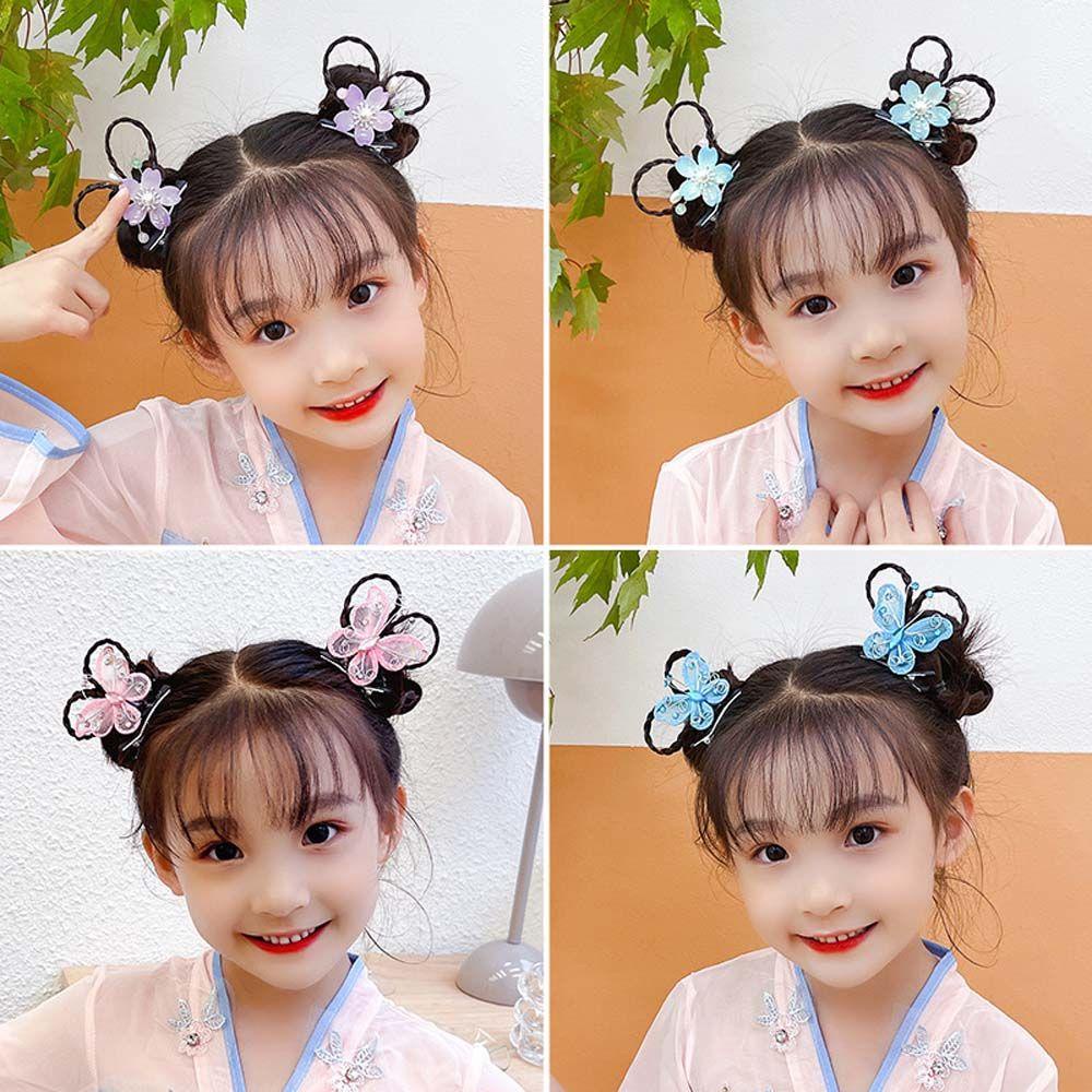 Trâm Cài Tóc Hình Bướm Phong Cách Trung Hoa Cổ Điển Cho Bé Gái