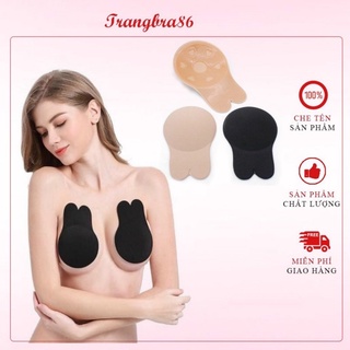 2 miếng dán ngực silicon nâng ngực hình thỏ