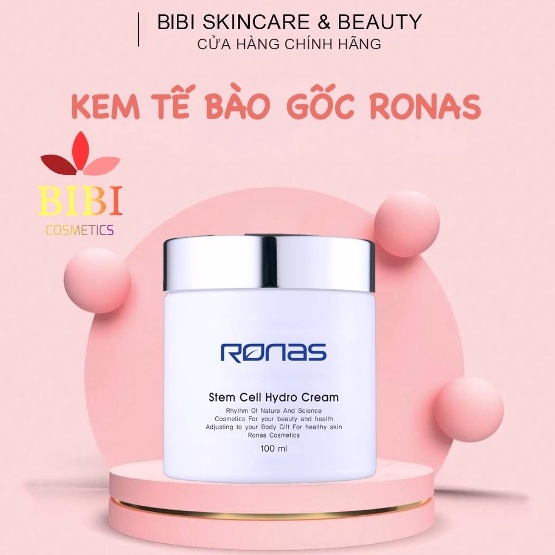 [Chính Hãng - Bill] 로나스 KEM SIÊU PHỤC HỒI DA RONAS STEM CELL HYDRO CREAM 100G