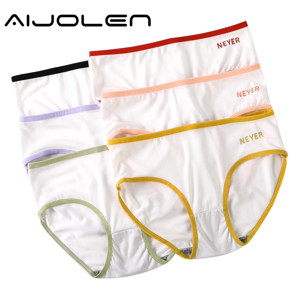 Quần Lót Aijolen Cotton Thoáng Khí Phong Cách Hàn Quốc Thời Trang Cho Nữ