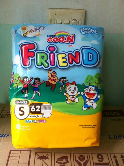 Tã quần Goon friend S62 /M58 /L48/XL 42