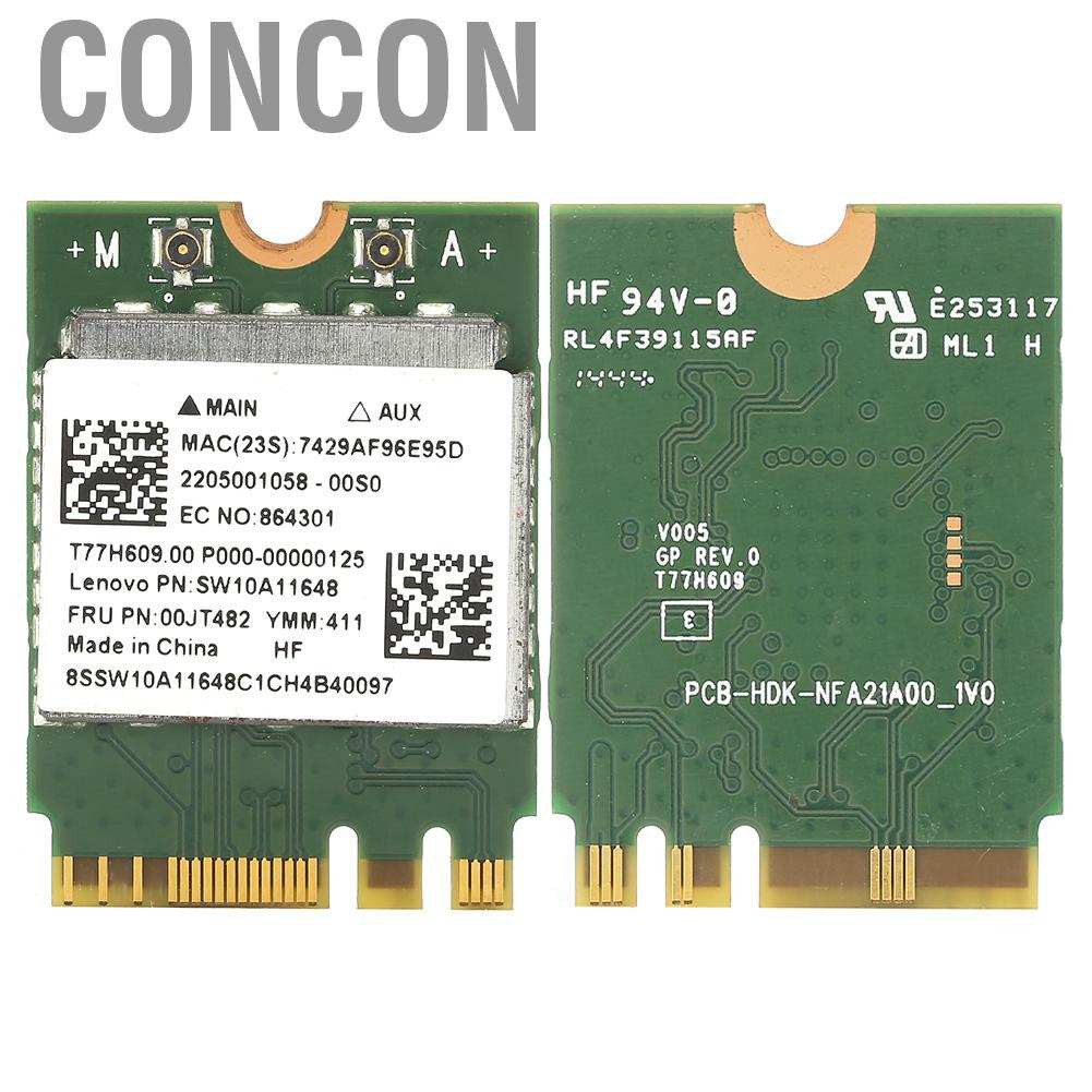 CONCON Wireless network card  Mini 802.11AC up to 433Mbs WiFi PC Bluetooth 4.0 support DELL for Lenovo Sony mobile phones laptops tablets