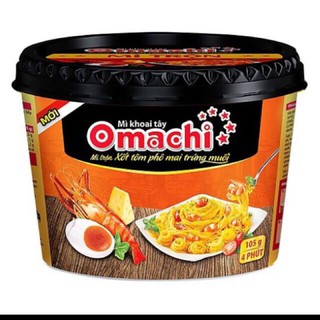 ômachi mỳ trộn sốt phô mai trứng muối 105g data mới