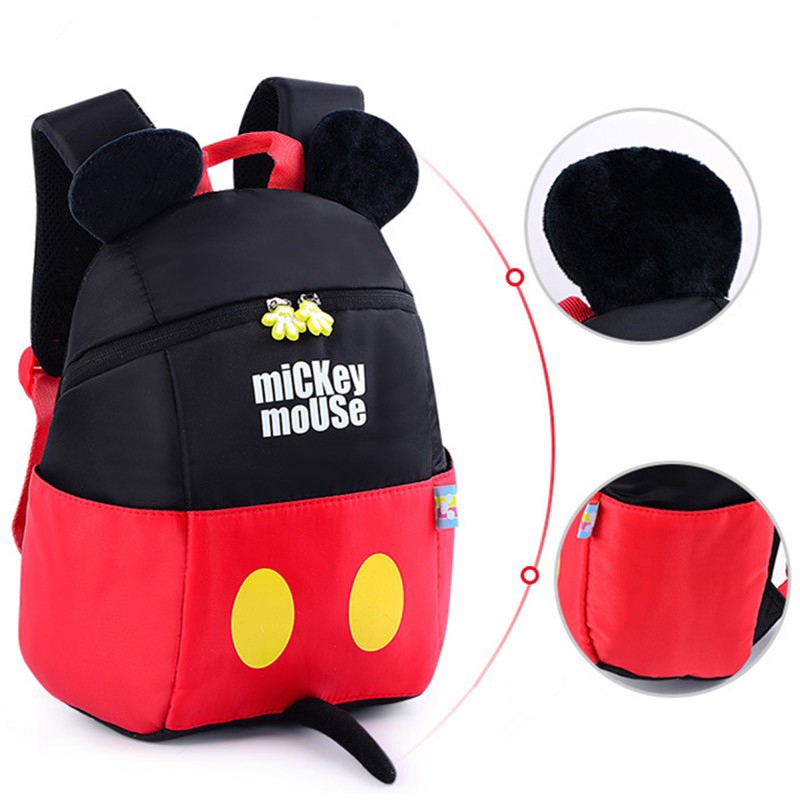 Ba lô đi học chuột Mickey Minnie cho bé