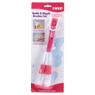 Farlin - bộ bàn chải cọ bình và núm ty bf-257