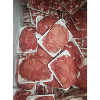 bắp bò thái lát khay 0.5kg