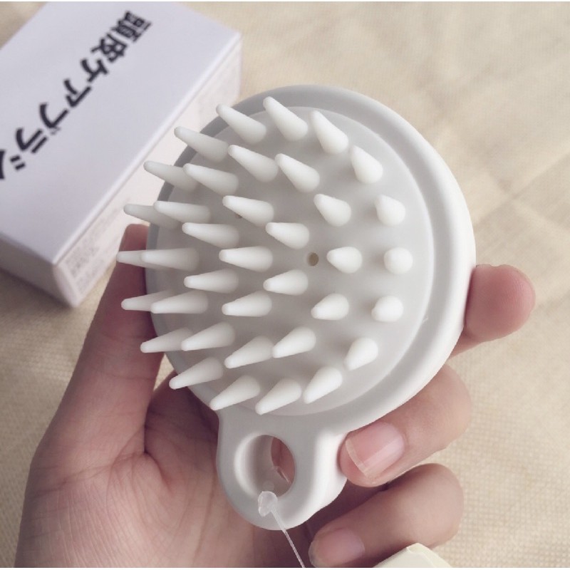 Lược silicon gội đầu mát xa da đầu dễ chịu