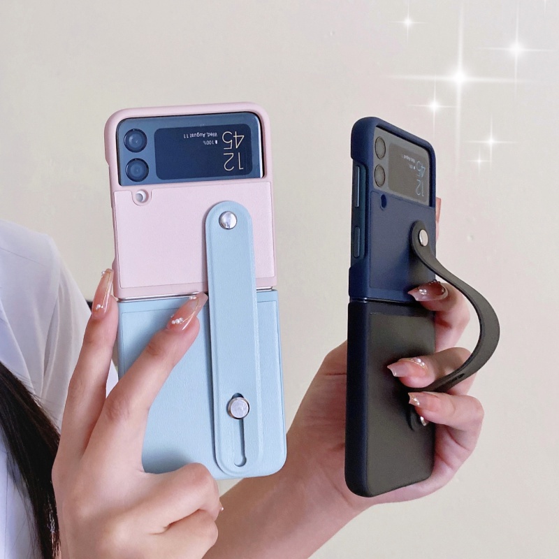 Ốp Điện Thoại Da Gập Dành Cho Samsung Galaxy Z Flip 4 Z Flip4