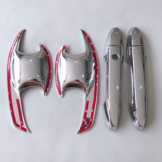 Ốp tay nắm, hõm cửa Honda City 2014-2020, 2021-2023 Mạ crom cao cấp