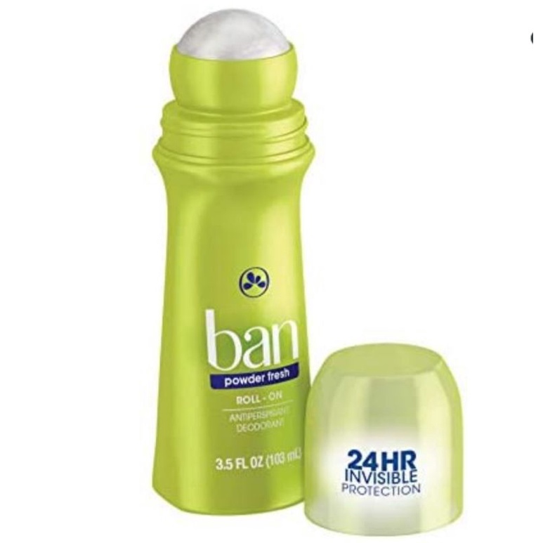 Lăn khử mùi BAN POWDER FRESH  - Hàng nhập Mỹ.