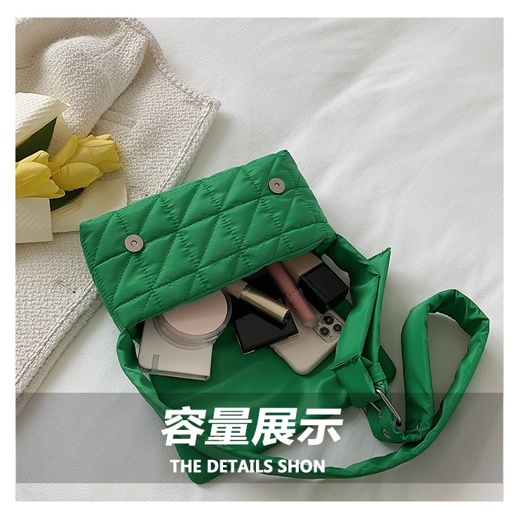 Túi Xách Đeo Vai Dung Tích Lớn Mềm Mại Phong Cách Retro Hàn Quốc Cho Nữ