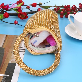 Ví cầm tay đính đá thời trang cho nữ
