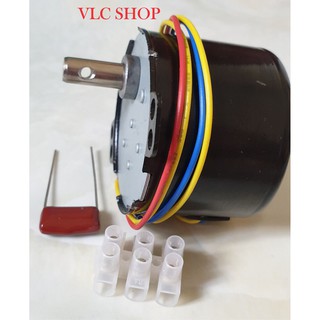 Motor giảm tốc 220v 6.5w 1 vòng/phút
