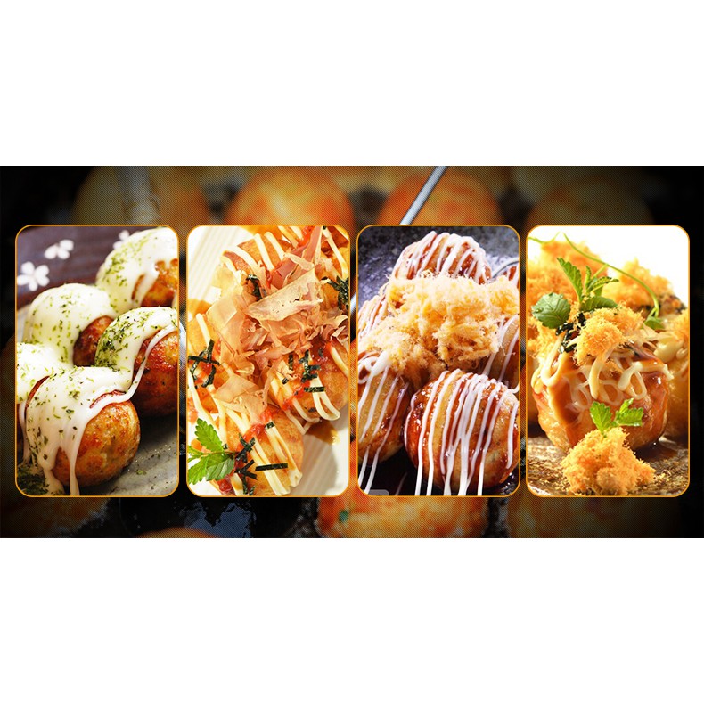 MÁY TAKOYAKI MÁY LÀM BÁNH BẠCH TUỘC CAO CẤP