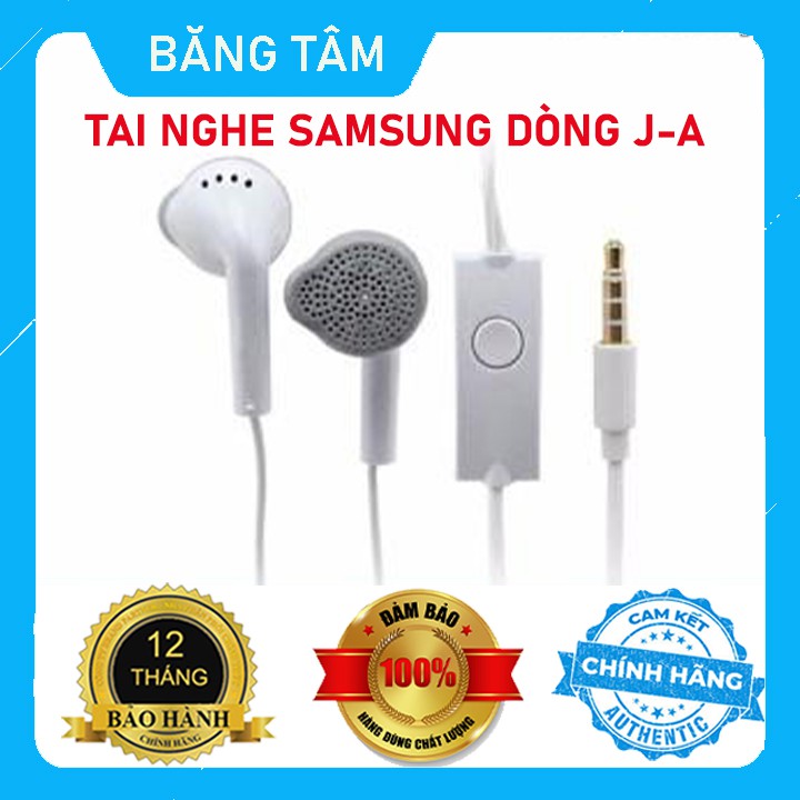 Tai Nghe Samsung - Tai Nghe –  Dành Cho Các Máy Dòng J/A, Âm Bass Cực Hay, Có Mic Đàm Thoại